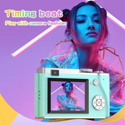 4K Retro Children's Digital HD Camera: Portable Photography Toy for School Photos