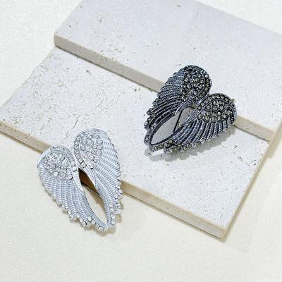 Dark Wings Brosche Personalisierte Anzug Accessoires Herrenmode Premium Sense Diamant Pin Brosche Accessoires
