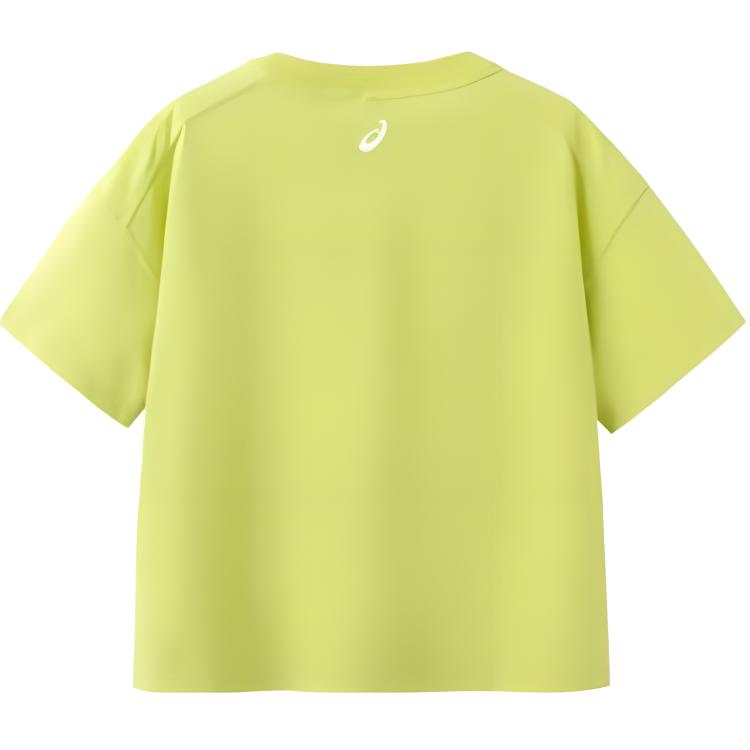 Asics T Shirt Yellow Green Teenagers 332241173020-752