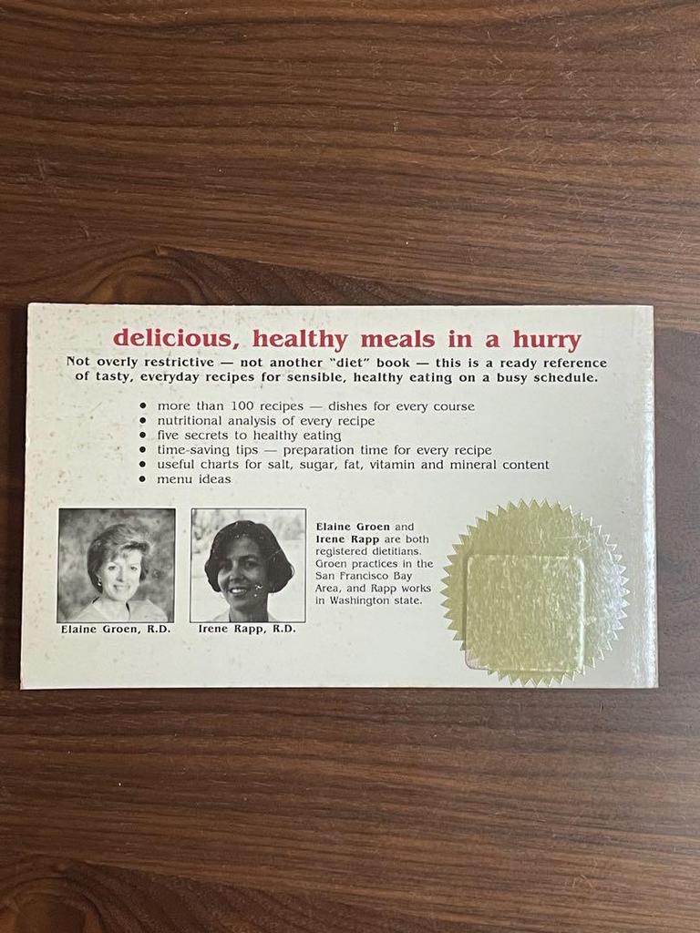 [USED] Healthy Cooking on the Run