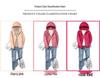 2023 Women's Lightweight Hooded Down Jacket - Slim Fit, Plus Sizes, Autumn/Winter, White Duck Down.