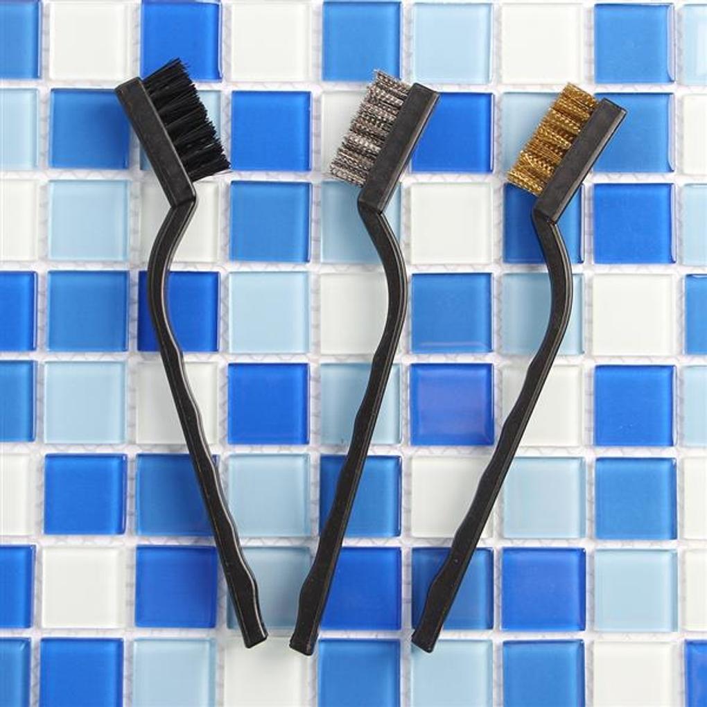 Clean Wire Brush 3 Types/Iron Brush Rust Removal Wire Brush Cleaning Brush