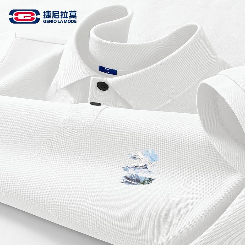 GENIOLAMODE Men s Outdoor Casual Quick-Dry Polo Shirt 3XL