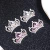 10Pcs Able Flash  Studded Alloy Crown Accessories Diy Hairpin Hair Clip Decoration
