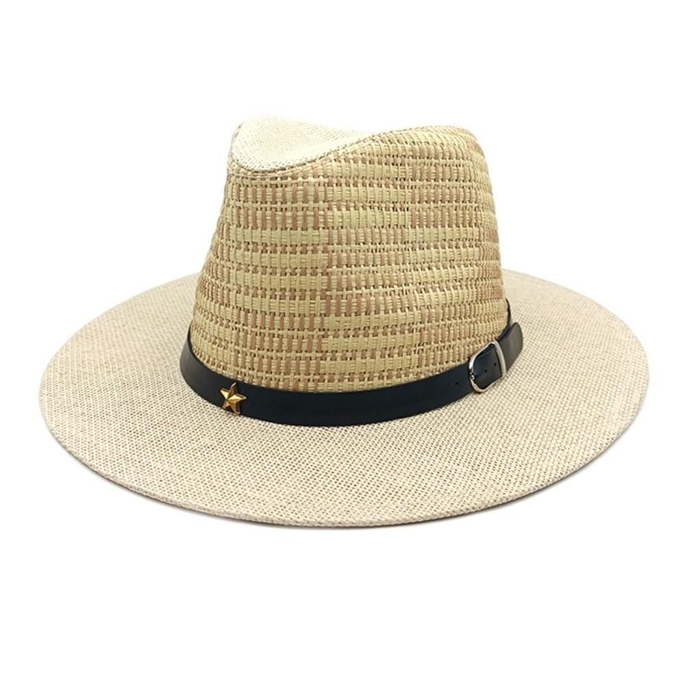 Summer Fashion Wide Brim Hat Simple Design Jazz Top Hat Top Hat Panama Hat  Jazz Events