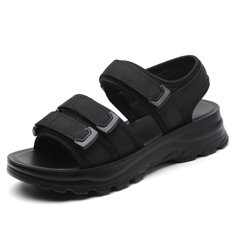 

Женские сандалии, женские сандалии с мягкой строчкой, удобные сандалии на плоской подошве, женская пляжная обувь с открытым носком, женская обувь, Sandalias Treking 37