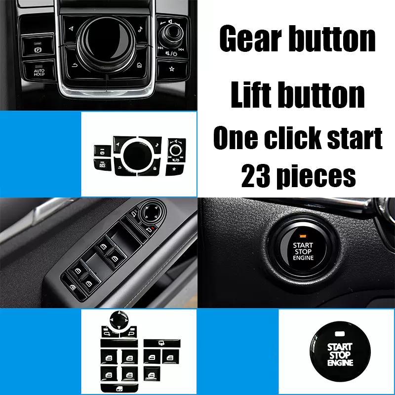 For Mazda CX-50 2024 Central Control Gear Button Film for Interior Protection Car Sticker Modification
