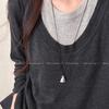 Women's Money Bag Pendant Necklace, 2025 Adjustable Sweater Chain, Light Luxury Style.