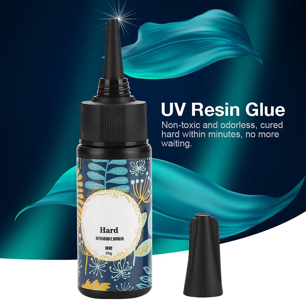 Epoxy UV Resin Curing Solar Gel Clear Glue DIY Jewelry Making Accessories (25g)