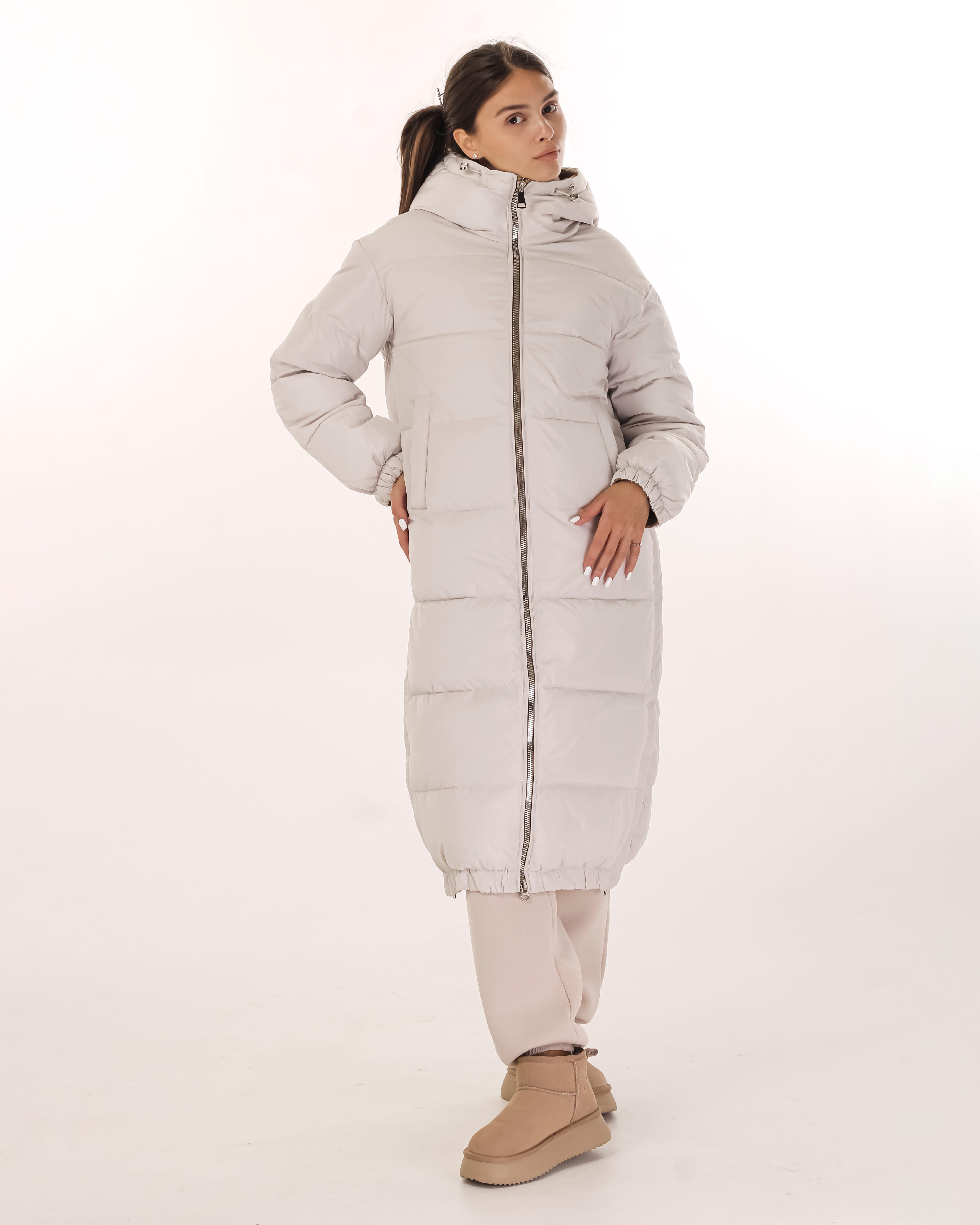 Пальто женское Baiytbliy 71552 40 светло-серый