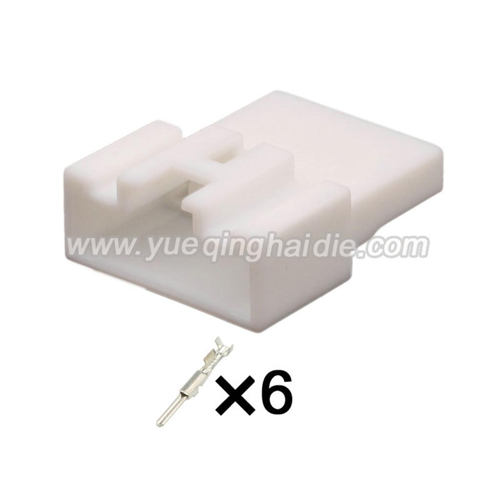 6 Pin Connector Unsealed 2.2mm Male Female Connectors Automotive Wiring Harness Cable Plug for Toyota 7283-1061 90980-10957