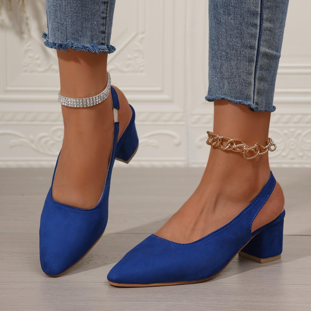 

2025 new large size round bag head empty large size leopard print fashion style women s high-heeled sandals 42 синий