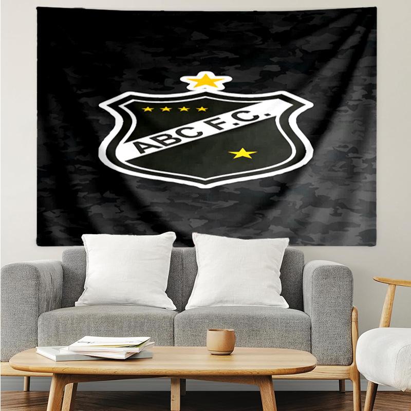 Fc Crest Design Printed Printed Tapestry, for Bedroom,Livingroom, Dormitory, Large Wall Decor, Fabric Decor Fan Birthday Gifts