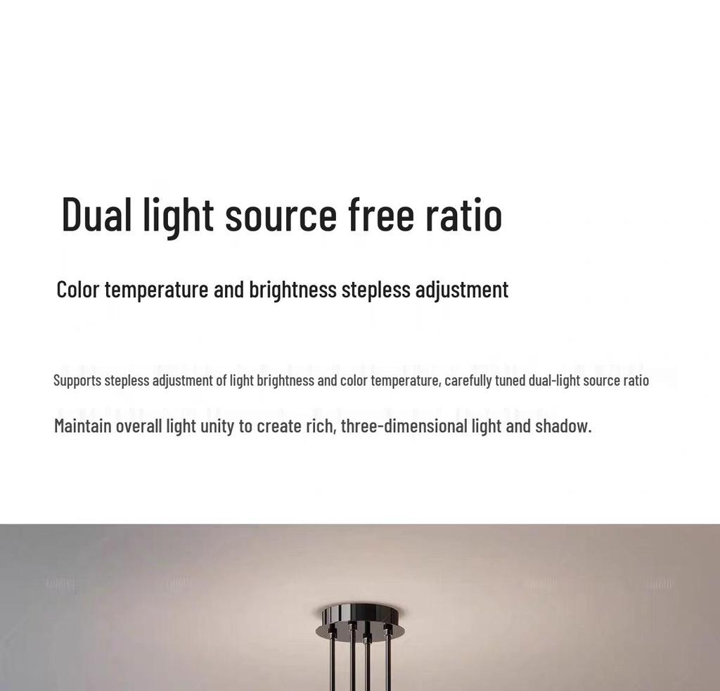 2025 Italian Minimalist Chandelier: Modern Living & Dining Room Light