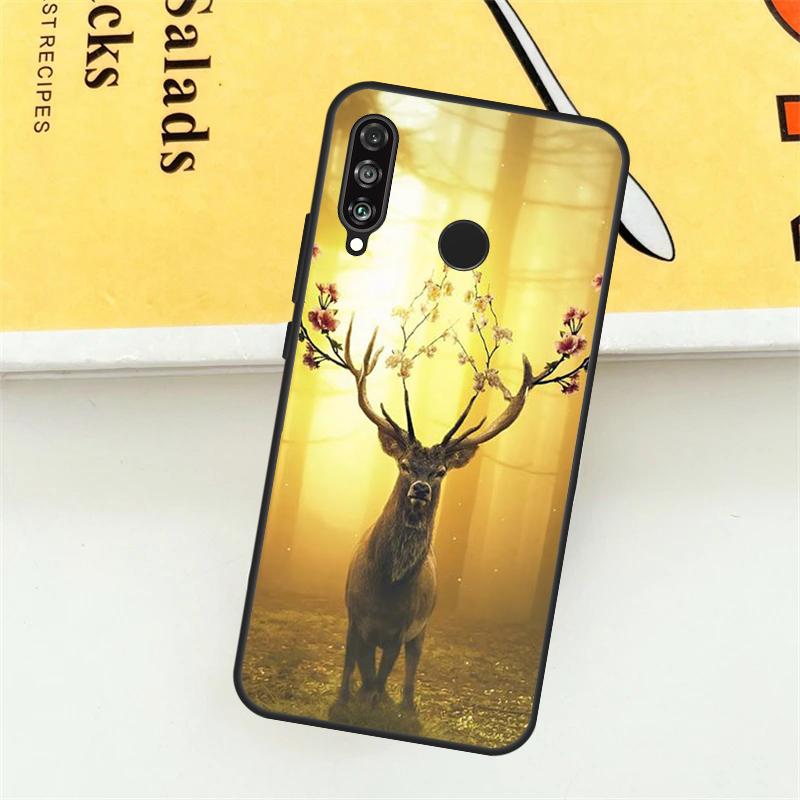 Animal Deer Cover For Huawei Nova 5T 9 10 SE 11i 8i 7i 3i Y61 Y91 Y60 Y70 Y90 P20 P40 Lite P30 Pro Case