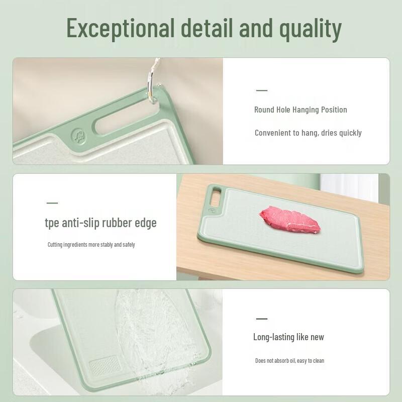 KOBACH Antibacterial Kitchen Cutting Board