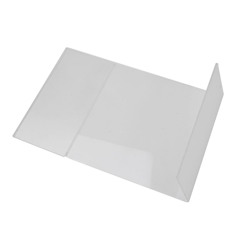 Versatile Transparent Acrylic Display Stand for Business Cards 10cmx15cm