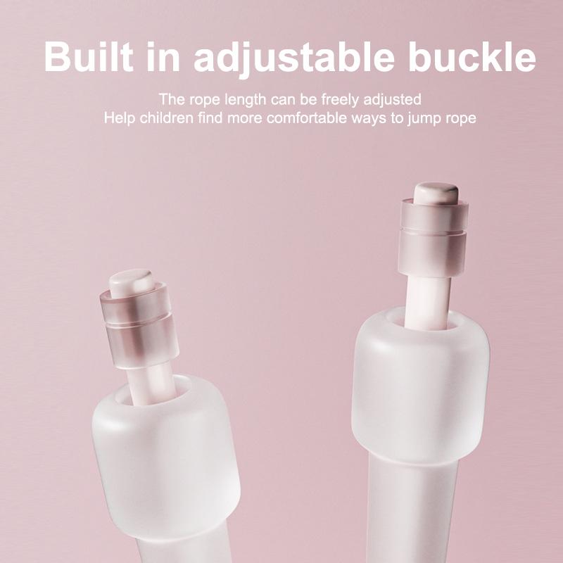 2.8M Corda de Pular Infantil Corda de Pular Esportiva Alça Transparente Corda de Pular de Corrida Equipamentos Esportivos
