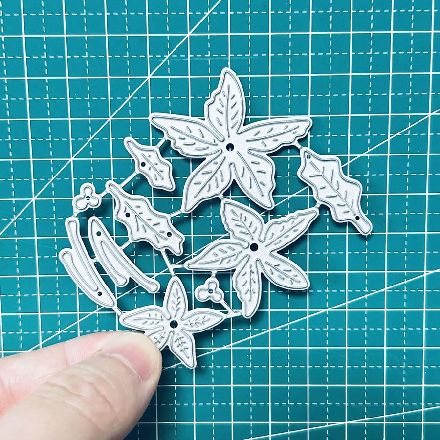 2pcs Flower Petal Metal Cutting Dies Stencils for Scrapbooking Card Making Decorative Embossing Paper Cards Dies