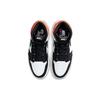 Air Jordan 1 Retro High OG Electro Orange Unisex Sneakers White Black 555088-180