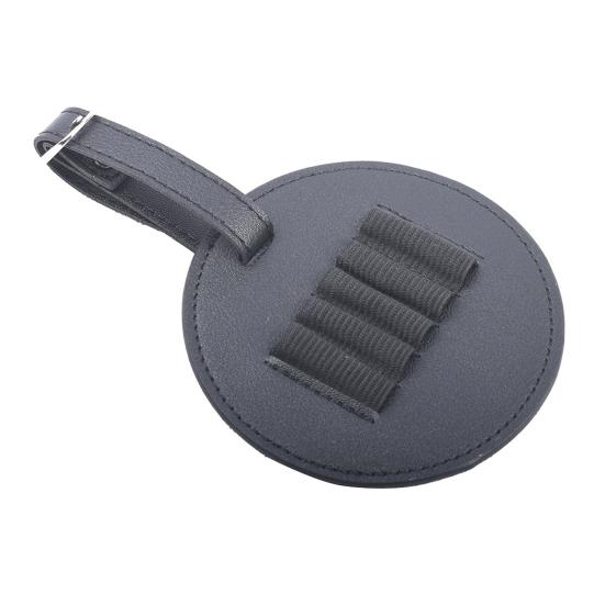 Yousheng Golf Tee Holder Clip-on Organizer, PU Leather Ball Tee Pouch with Stretchable Strap, Portable Vintage Style, 5-Slot Anti-Drop Design & Belt