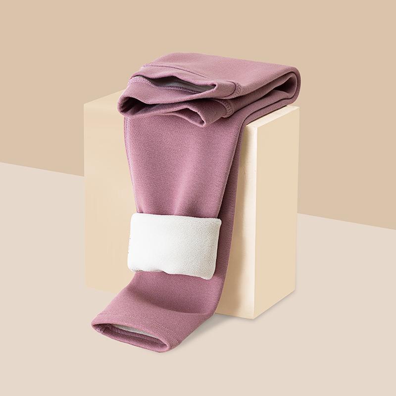Autumn/Winter Girls' Cotton Thermal Leggings: Thick, Elastic, Slimming, Versatile