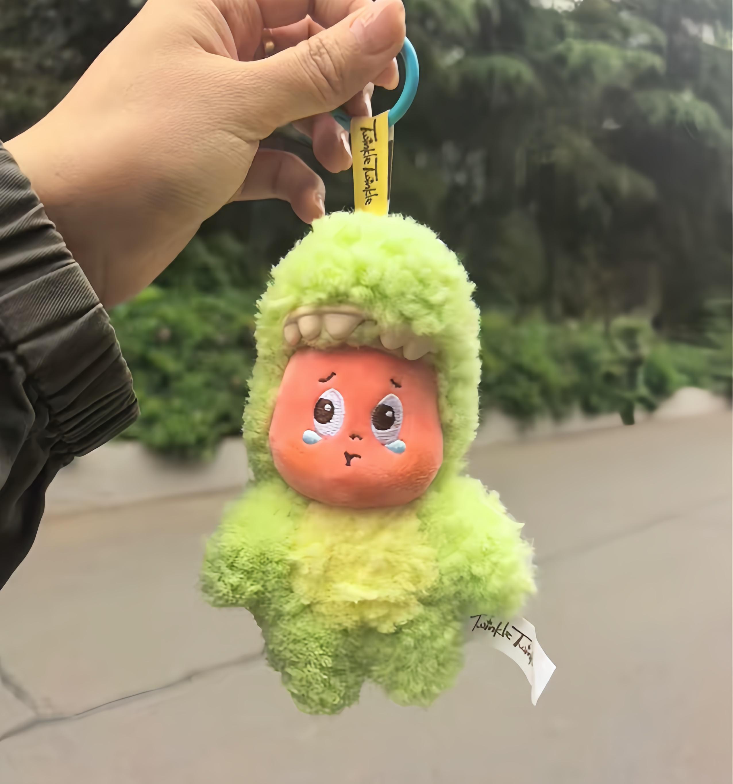 

POP MART Мерцай, мерцай 123! Плюшевый кулон Blind Box – Одиночный или Полный набор из 6 – Серия дизайнерских игрушек