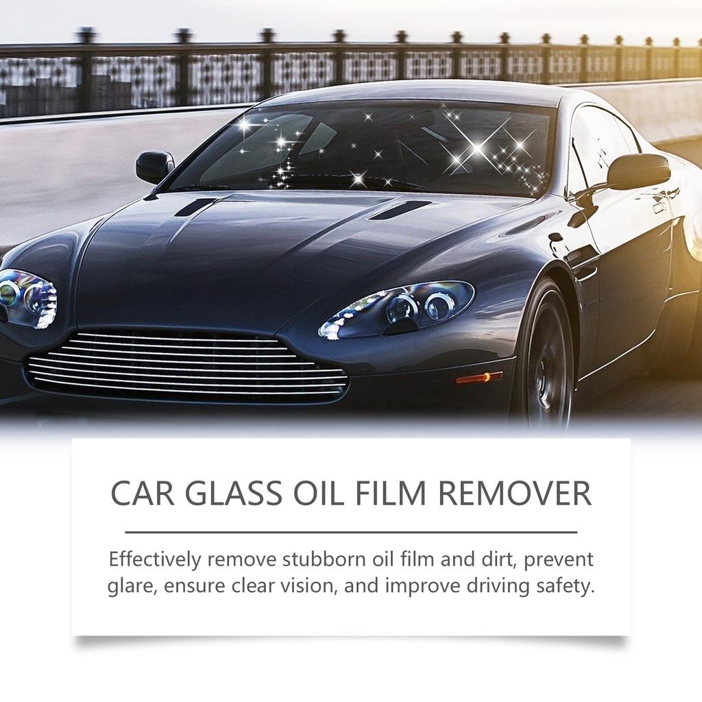 Car Windshield Oil Film Paste Car Glass Cleaning And Decontamination Rainproof And Waterproof Oil Film Paste 100g