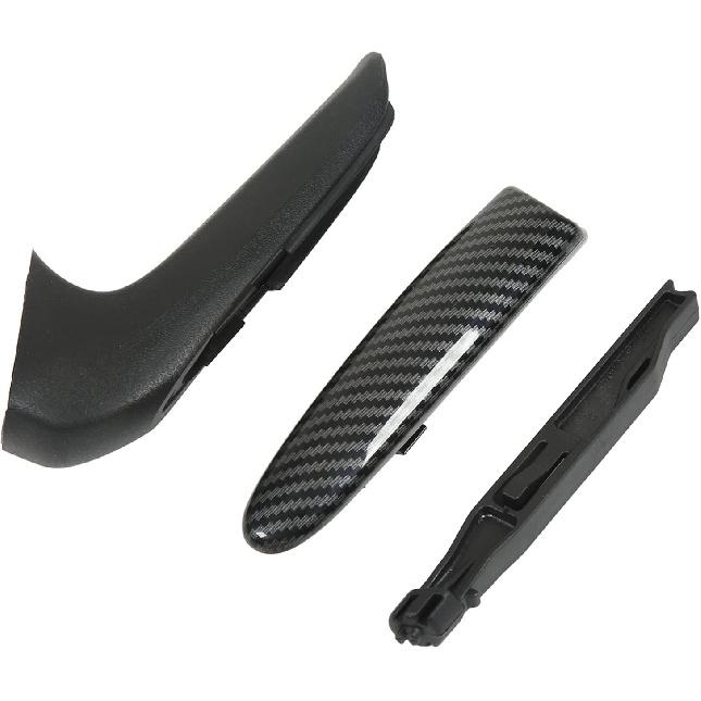 Parking Brake Handle - Carbon Fiber Style Emergency Handbrake Grip Replacement for 2006-2011, OE 47115-SNA