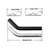 Universal Off Road Trailer Hitch Pin Metal Build Easy Installation System Double Locking Safety Assurances
