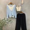 C S In The Room Tom wrInkle Free pIntuCk bandIng Wide pantS 3 ColorS