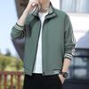 Jacket Men's Spring and Autumn New Korean Edition Trend Stand-Up Jacket Casual Loose Autumn Men's Clothing