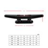 Cleat Rope Portable Boat Nylon Open Base Cleat Dock Desk Line Cleat With Stainless Steel Screw For