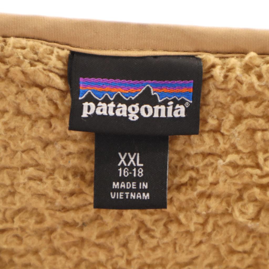 patagonia Los Gatos Fleece jacket 16-18XXL Camel 65440 Outdoor Kid's Used