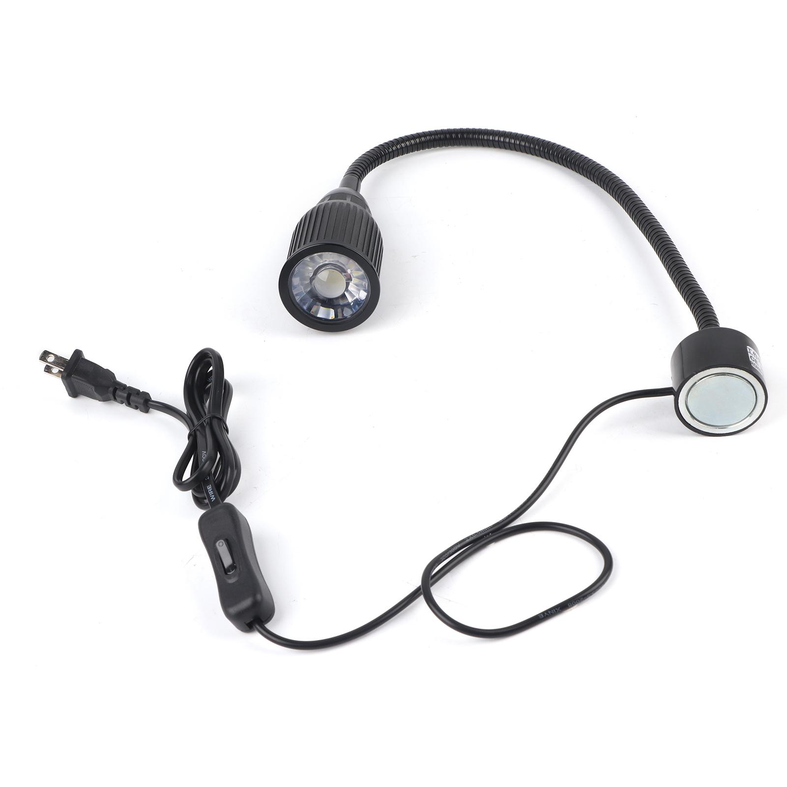 

12W LED Sewing Machine Light Flexible Magnet Work Lamp for Workbench Lathe