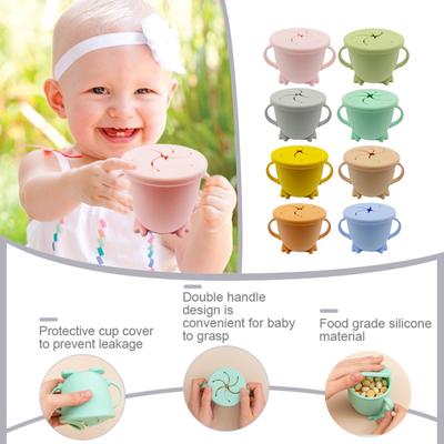 Baby Feeding Cups Baby Learning Drinkware Silicone Snack Toddlers Kids Trainer