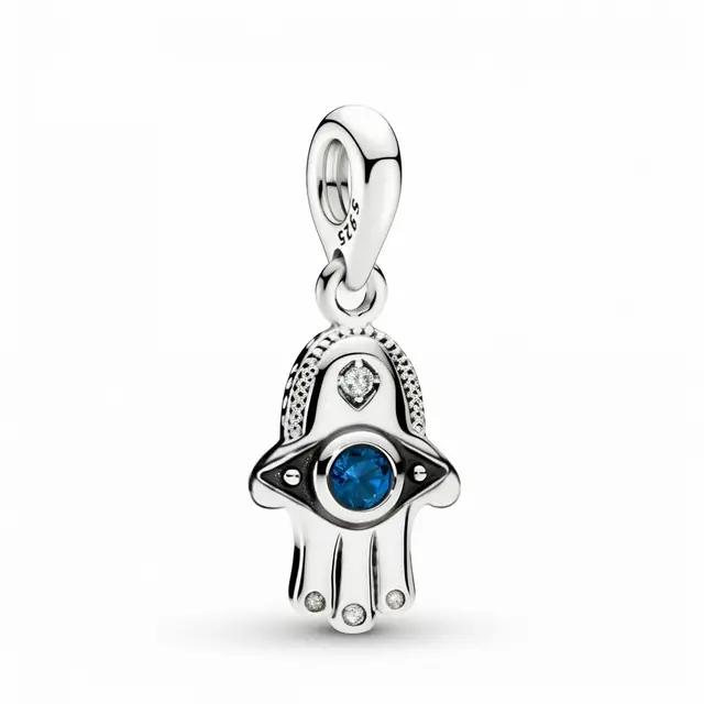Copper Plating The Eye Of Greece The Eye Of The Devil Pendant Charm Bead Fit Original Pendant Bracelet Diy Women Jewelry