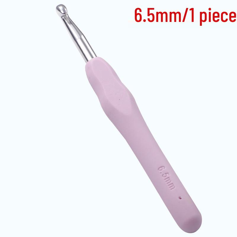 Soft Grip Crochet Hook Set: Handmade Yarn Dolls, Stainless Steel Needles & Knitting Materials