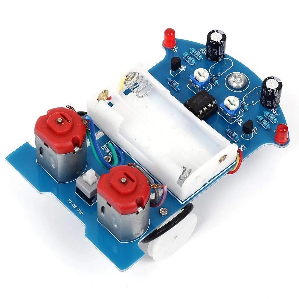 

D2-5 DIY Kit Интеллектуальная линия слежения Автомобильный комплект DC Motor Производство электронных сборок Умный автомобиль Патруль Автомобильные детали