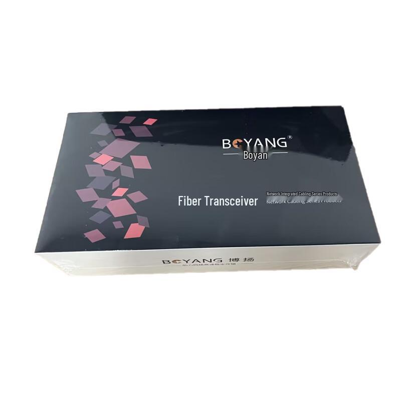 Boya Gigabit Single-Fiber Single-Mode Fiber Optic Media Converter