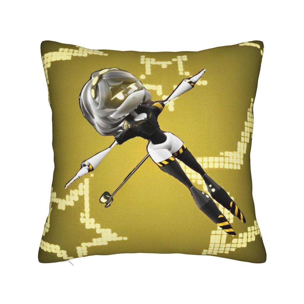 Murder Drones Uzi Doorman Murderdrones Pillowcase Printing Cushion Cover Decor Throw Pillow Case Cover Home Drop Shipping