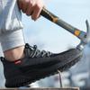 Labor Insurance Shoes for Men, Summer Breathable Work Shoes, Anti-smashing and Anti-piercing, Steel Bag Head Safety Shoes