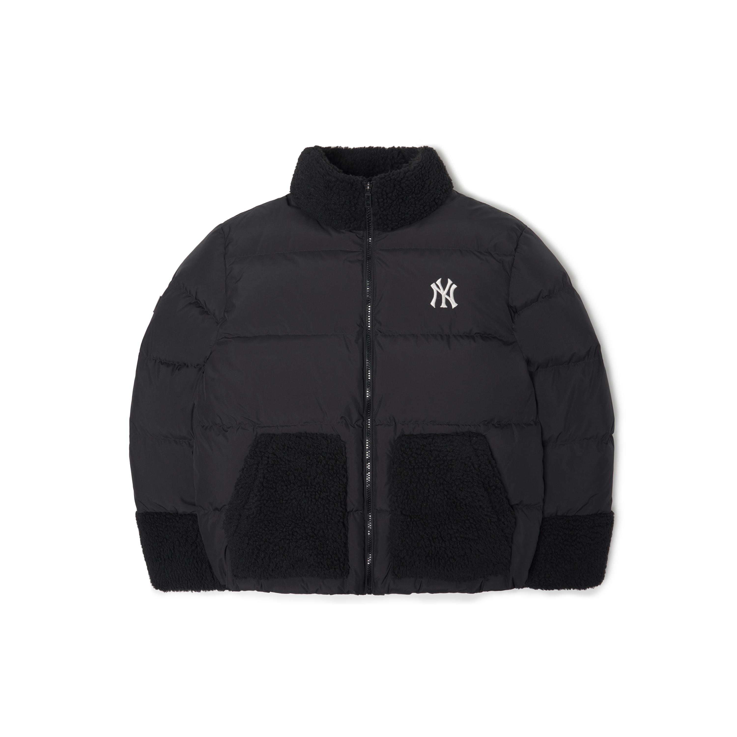 

New MLB Down Jackets Unisex Black 3ADJEC216-50BKS L