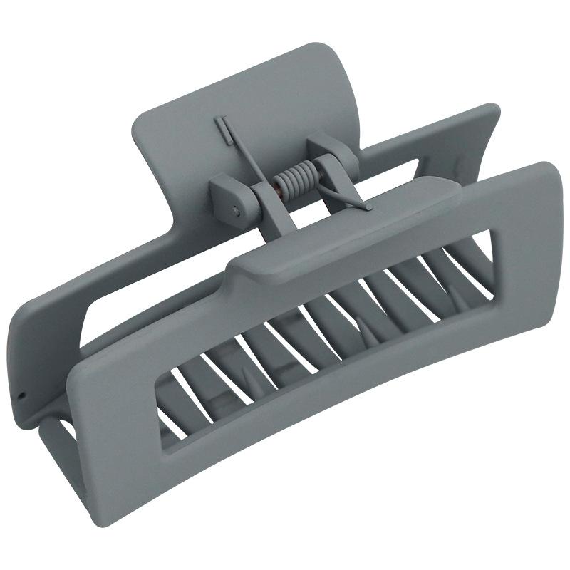 2pcs 10cm Women Thick Ponytail Hair Claws Large Geometric Square Claw Minimalist Lady Hair Claw Girls Hair Accessories