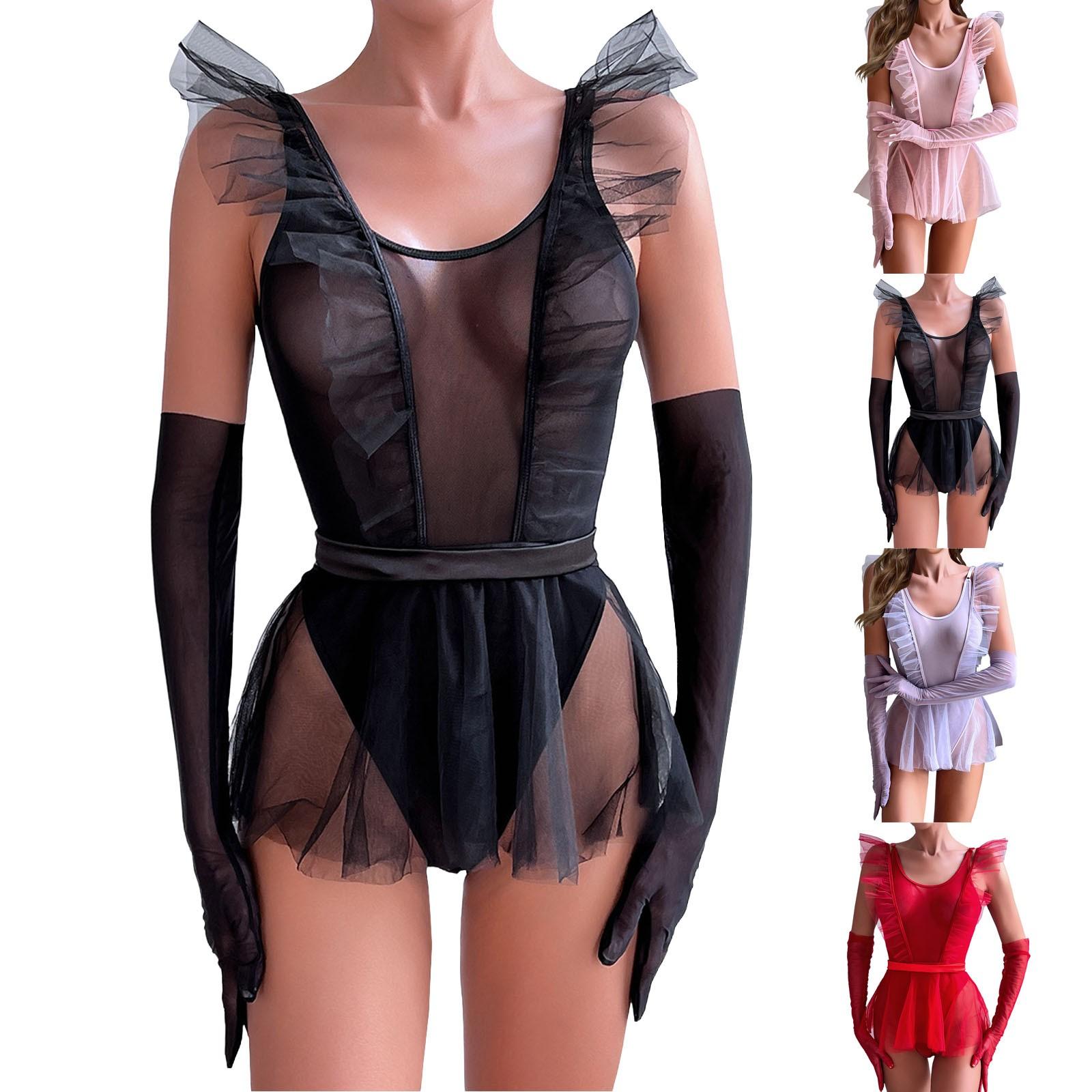 

Модное женское сексуальное нижнее белье, милый бюстгальтер, кружевная пижама с открытой спиной и подвязками, комплект нижнего белья со стрингами