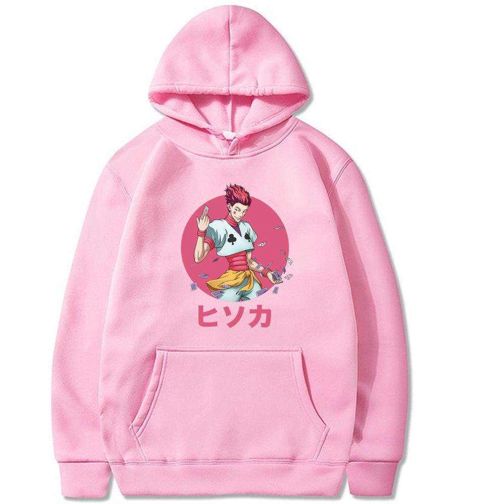 Japanese Animation HUNTER Men's Hoodie Autumn Sweatshirt Men Womnen Fashion Design Pullover Men's Fleece Hoodies