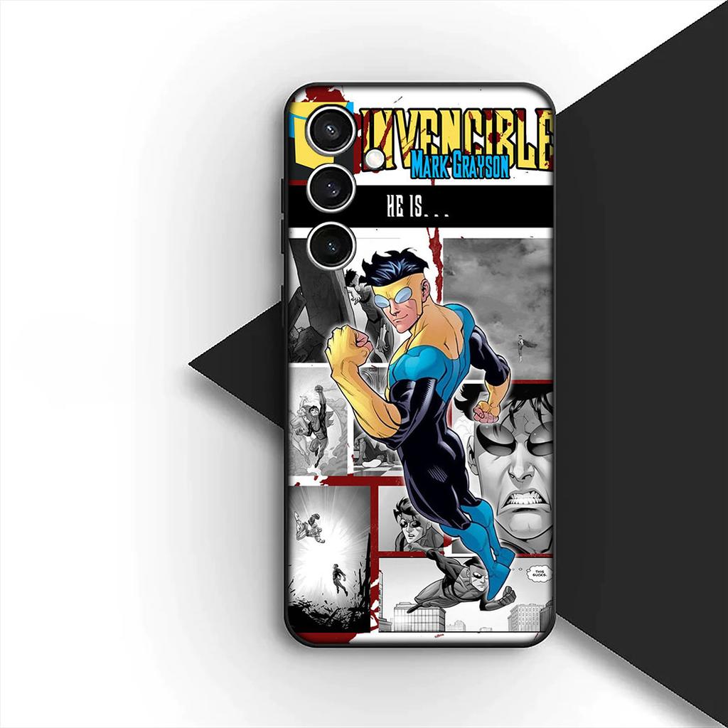Atoms I-Invincibles Eves Superhero Cover for Samsung Galaxy S25 S24 S23 FE Ultra Plus S7 Edge S25+ S24+ A56 5G + Phone Case