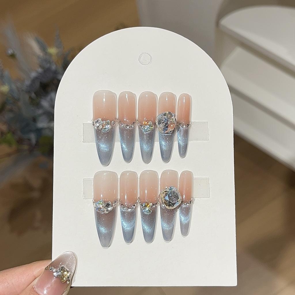 Spring New Product Fantasy Sea Blue Smile French Cat Eye Horse Eye Boutique K9