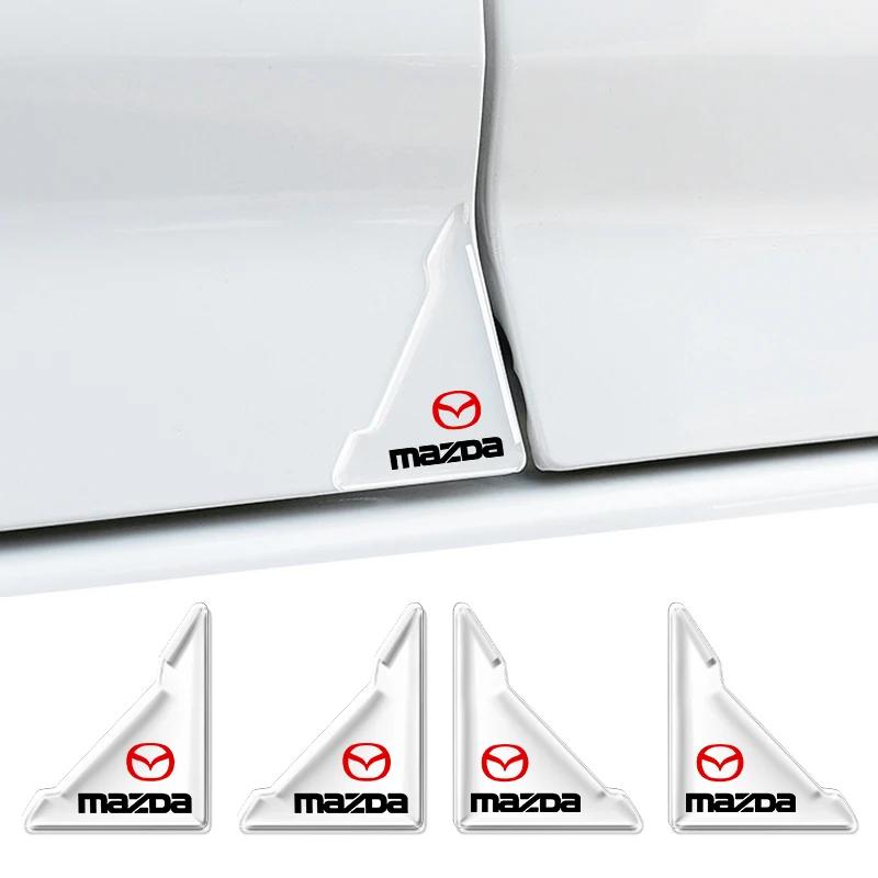 Door Corner Scratch and Collision Prevention Sticker Protective Sleeve Silicon For Mazda 2 3 5 M5 Ms CX-4 CX-5 CX6 M3 M6 MX3 MX5 h1