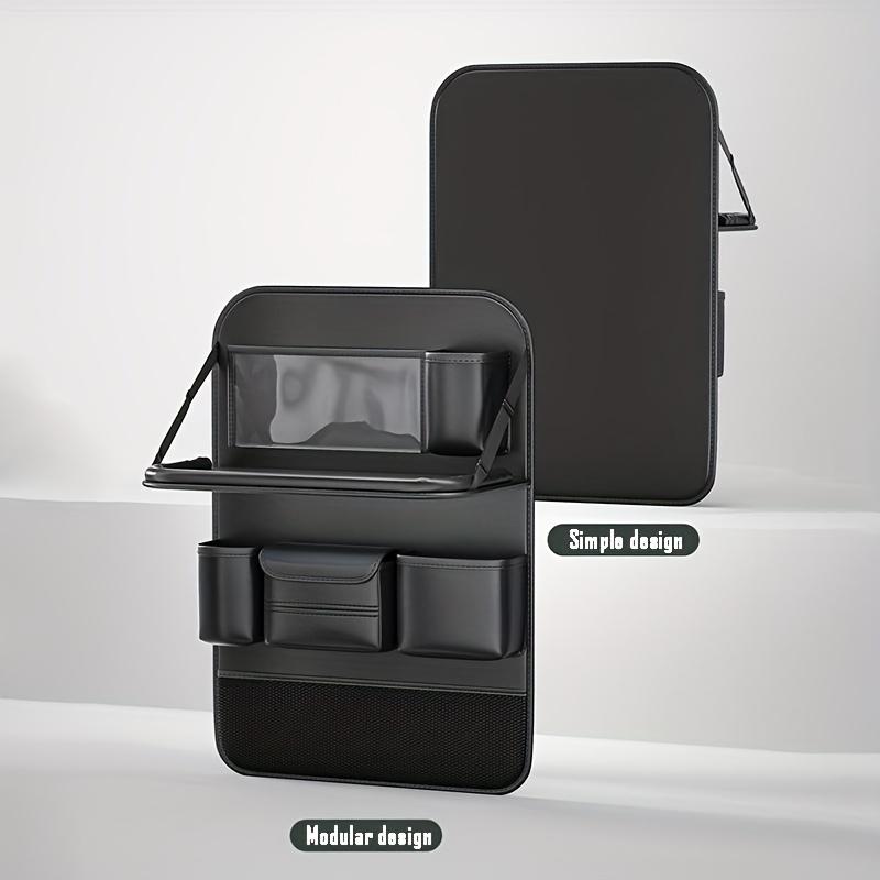 A Multifunctional Car Seat Storage Rack, Car Storage Bag Car Seat Back Storage Hanging Bag Car Tissue Box Car Seat Back Shelf Car Supplies
